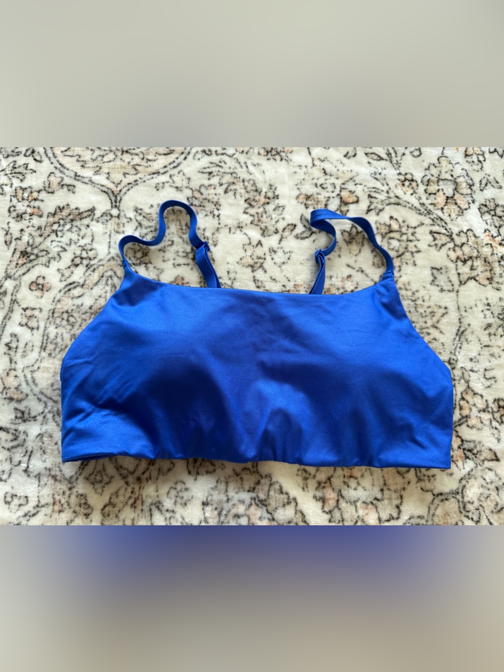 Offline aerie L Electric Blue Bralette Top sports bra
